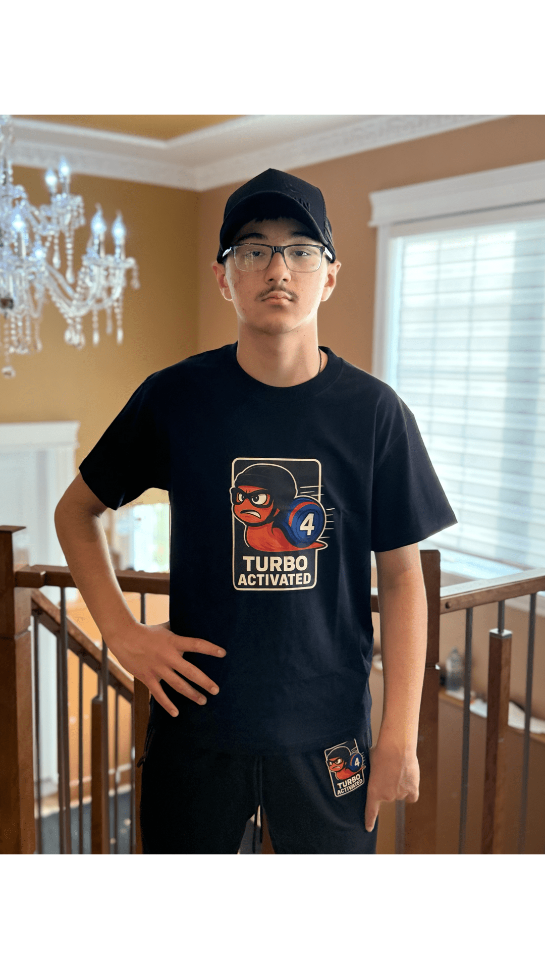 4 - Turbo Activated Tee – Built for Speed - Sarman Fashion - Wholesale Clothing Fashion Brand for Men from Canada