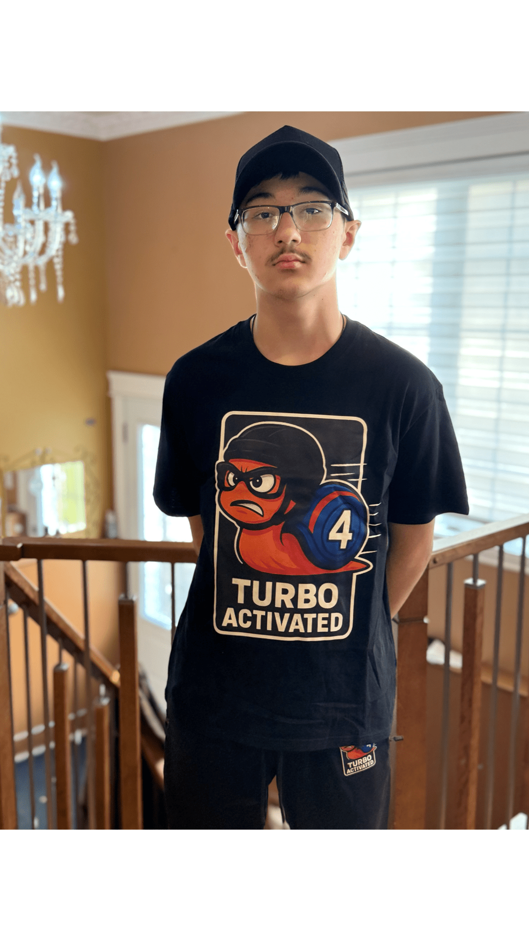 9 - Turbo Activated Tee – Built for Speed - Sarman Fashion - Wholesale Clothing Fashion Brand for Men from Canada