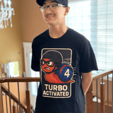 9 - Turbo Activated Tee – Built for Speed - Sarman Fashion - Wholesale Clothing Fashion Brand for Men from Canada
