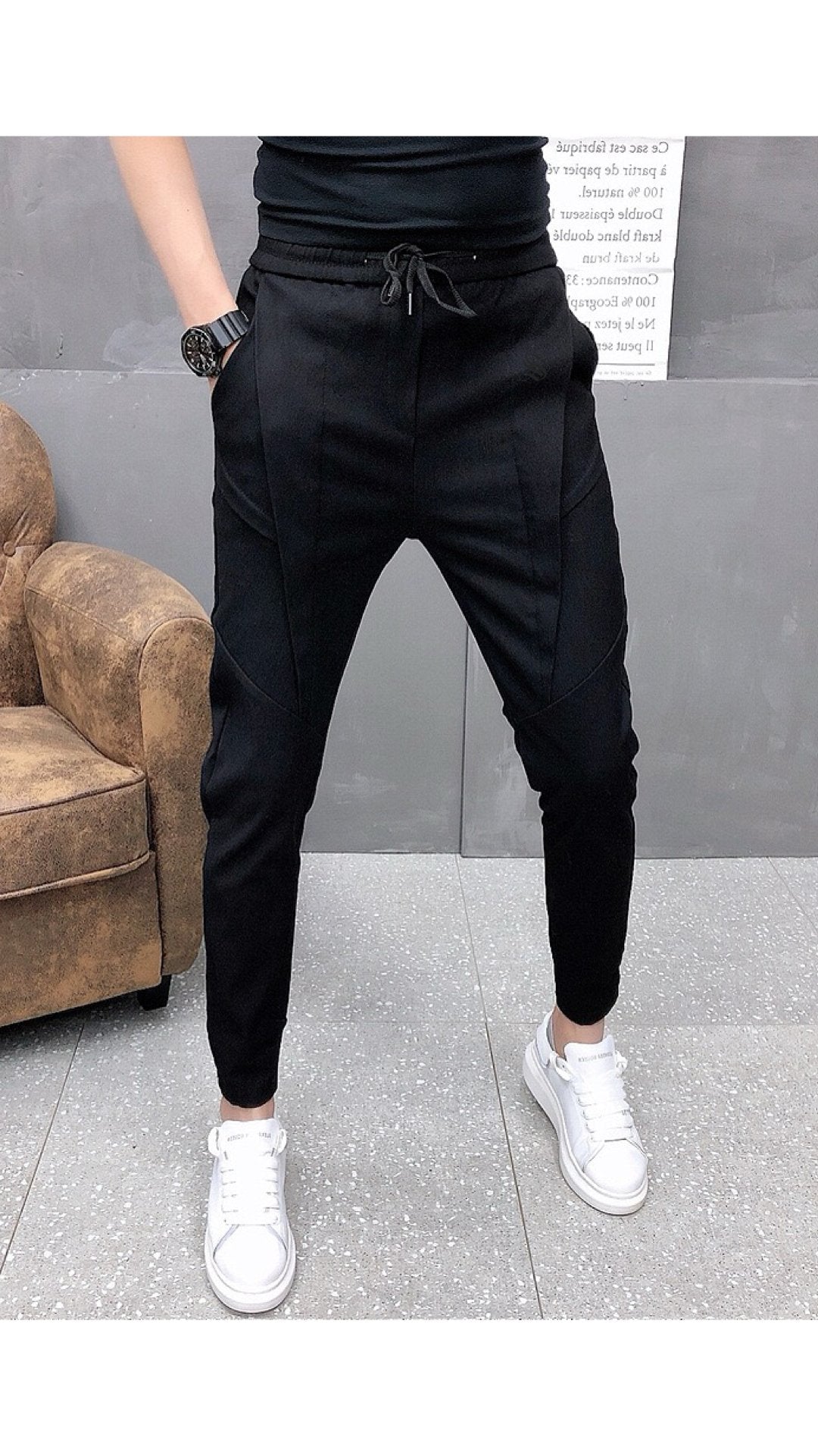 Afvtov- Joggers for Men - Sarman Fashion - Wholesale Clothing Fashion Brand for Men from Canada