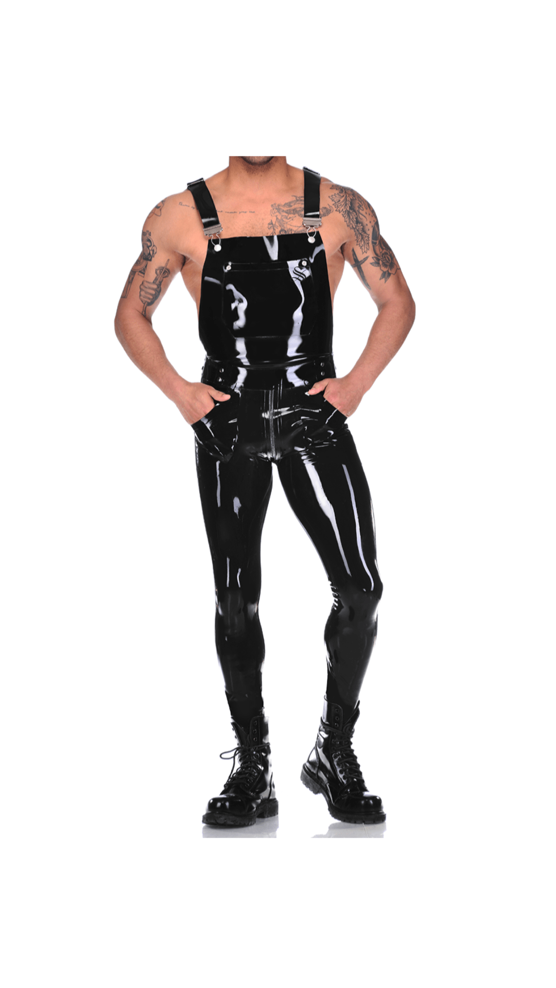 Armadan 17 - Jumpsuit Leggings for Men - Sarman Fashion - Wholesale Clothing Fashion Brand for Men from Canada