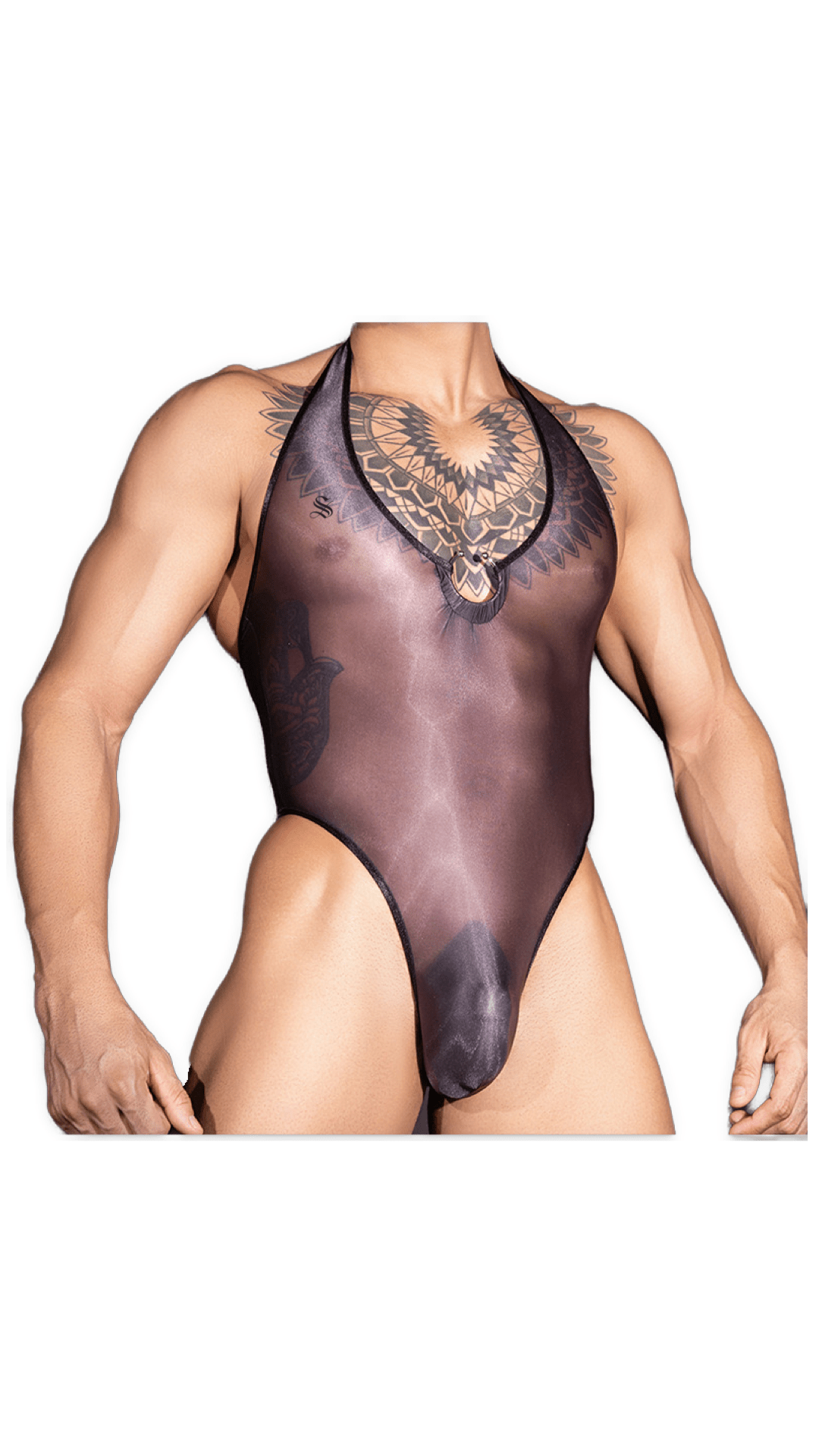 Aroza 7 - Jumpsuit Leggings for Men - Sarman Fashion - Wholesale Clothing Fashion Brand for Men from Canada