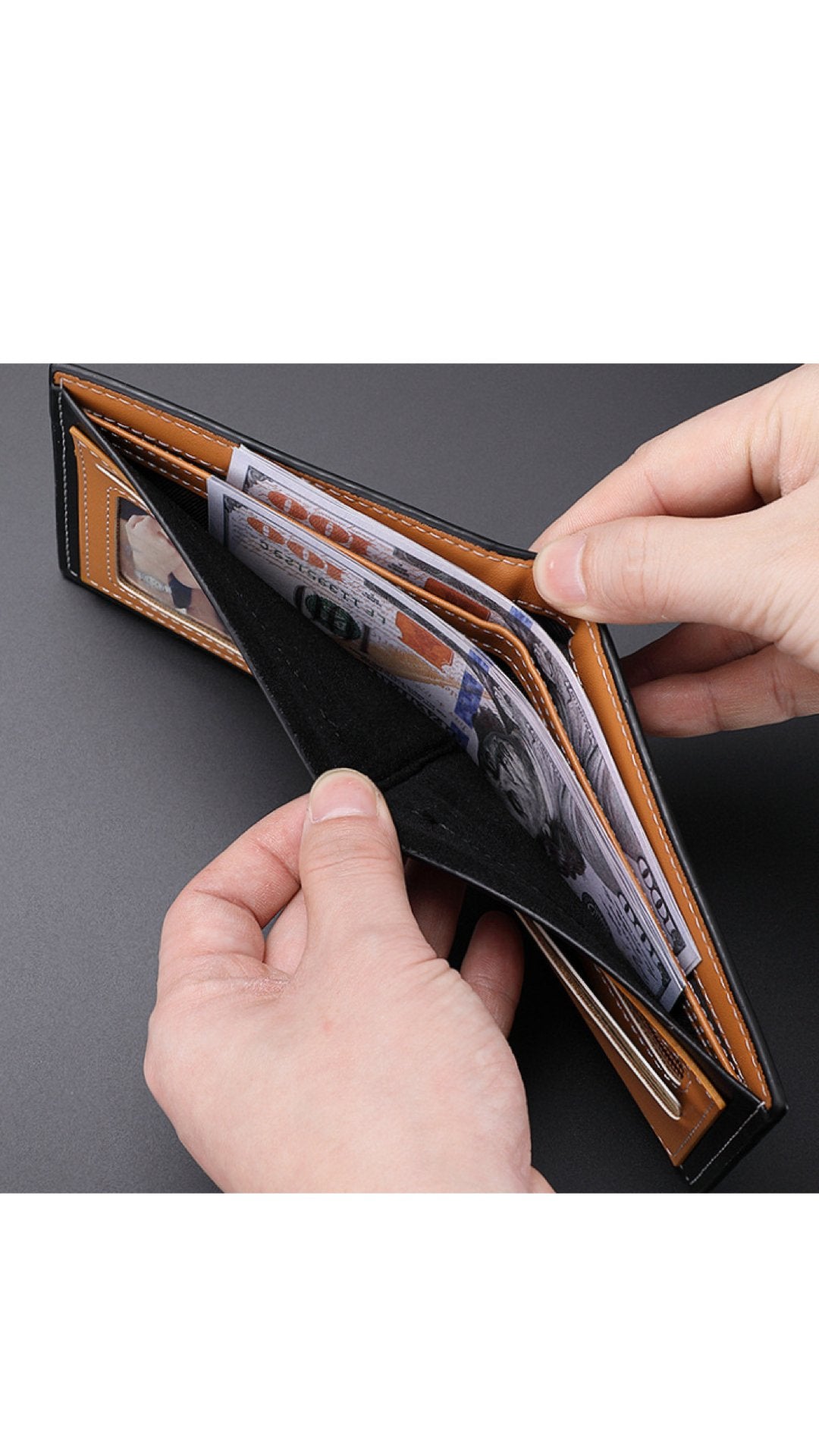 B01S11 - Men’s Wallet - Sarman Fashion - Wholesale Clothing Fashion Brand for Men from Canada