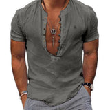 Ceba - V-Neck T-Shirt for Men - Sarman Fashion - Wholesale Clothing Fashion Brand for Men from Canada