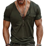 Charman 2 - V-Neck T-Shirt for Men - Sarman Fashion - Wholesale Clothing Fashion Brand for Men from Canada