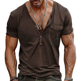 Charman 2 - V-Neck T-Shirt for Men - Sarman Fashion - Wholesale Clothing Fashion Brand for Men from Canada