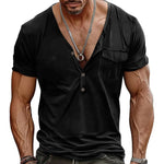Charman 2 - V-Neck T-Shirt for Men - Sarman Fashion - Wholesale Clothing Fashion Brand for Men from Canada