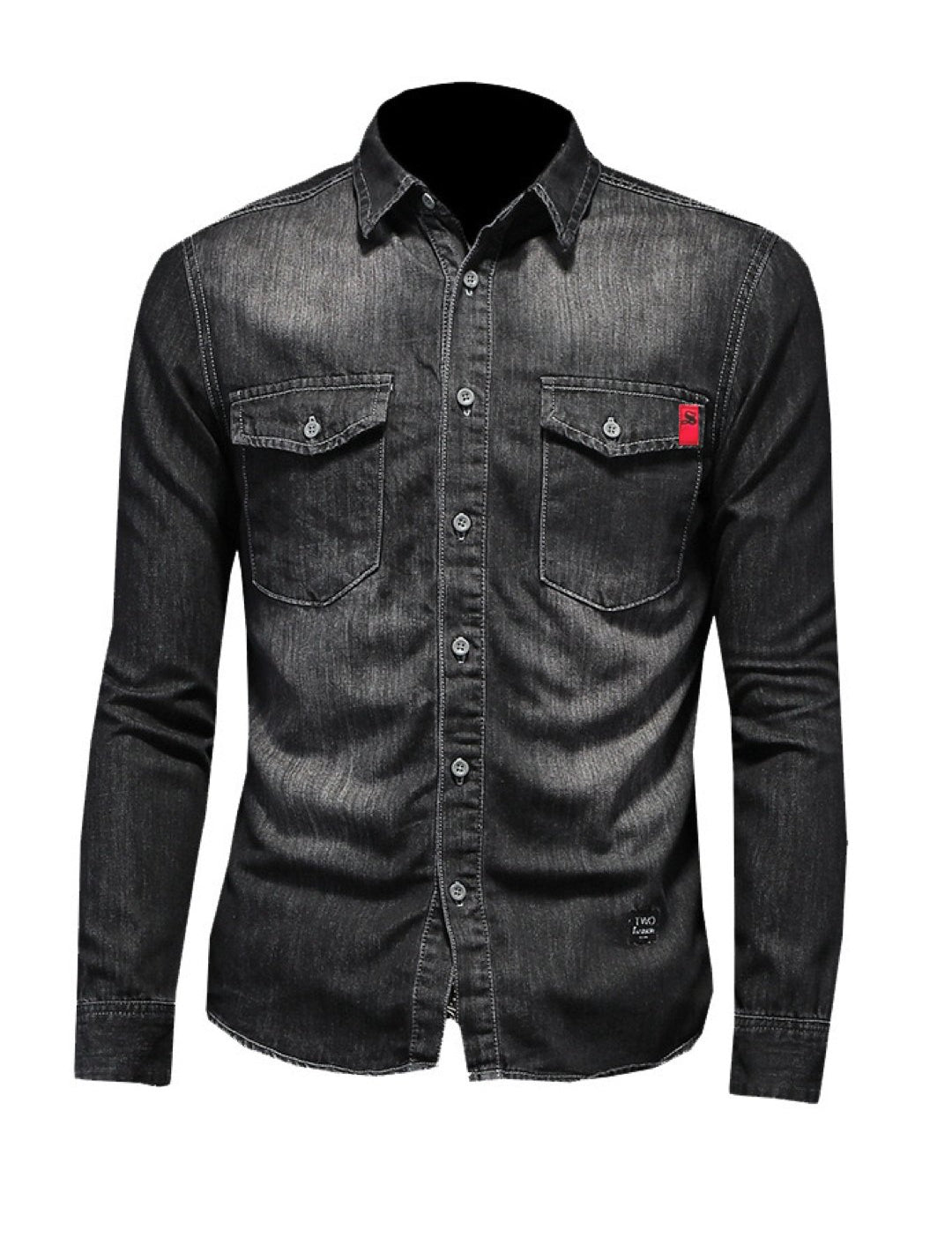 Cowboy #1003 - Long Sleeves Shirt for Men - Sarman Fashion - Wholesale Clothing Fashion Brand for Men from Canada