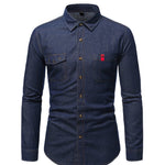 CowboyKi 2 - Long Sleeves Shirt for Men - Sarman Fashion - Wholesale Clothing Fashion Brand for Men from Canada