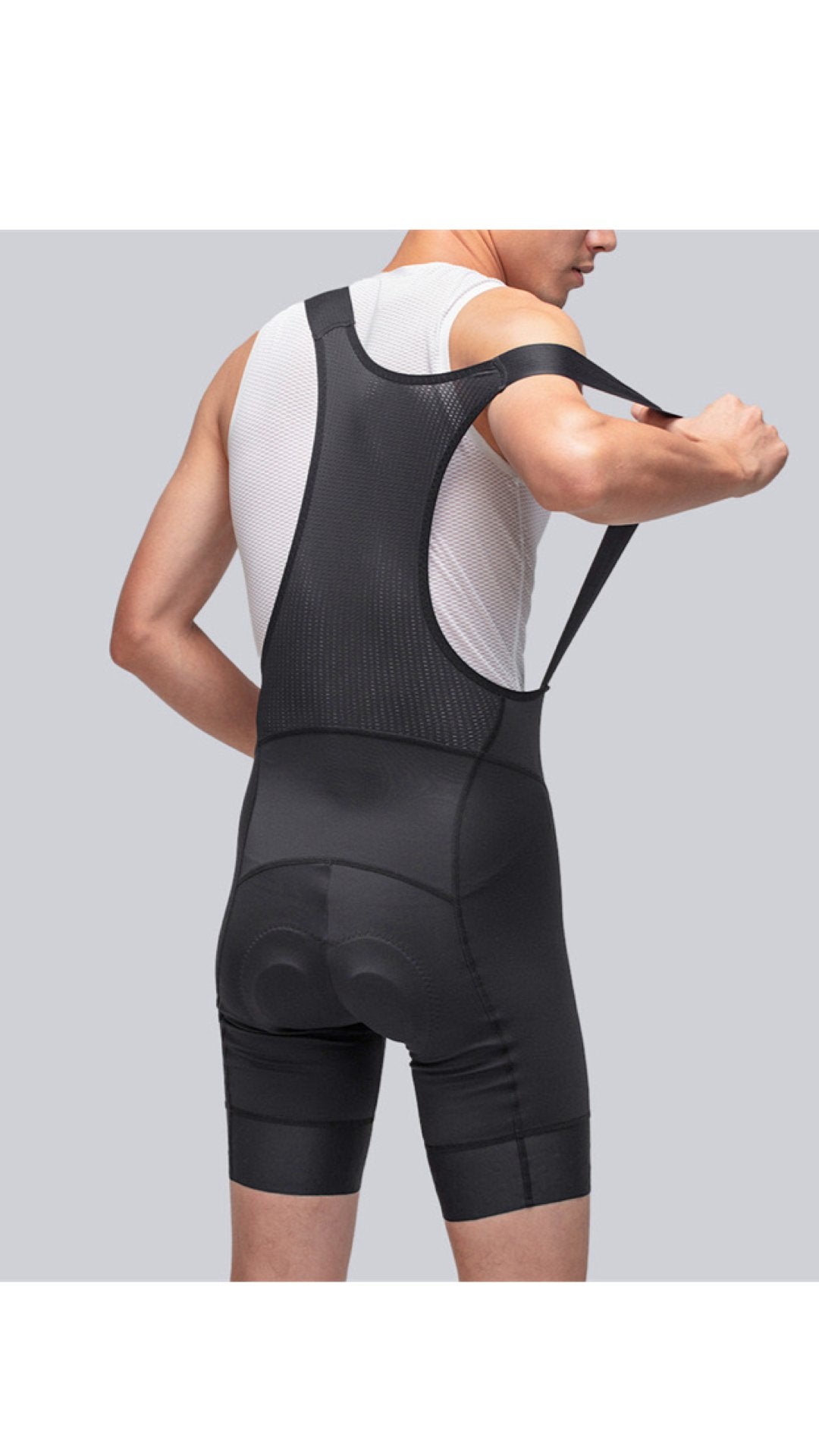 Cyclist Iron 01 - Men’s Padded Leggings Shorts set - Sarman Fashion - Wholesale Clothing Fashion Brand for Men from Canada