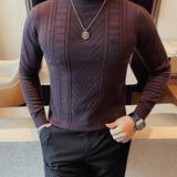 EWB 5 - High Neck Long Sleeve Shirt for Men - Sarman Fashion - Wholesale Clothing Fashion Brand for Men from Canada