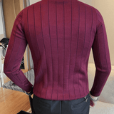 EWB 5 - High Neck Long Sleeve Shirt for Men - Sarman Fashion - Wholesale Clothing Fashion Brand for Men from Canada