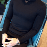 EWB 6 - High Neck Long Sleeve Shirt for Men - Sarman Fashion - Wholesale Clothing Fashion Brand for Men from Canada