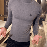 EWB 6 - High Neck Long Sleeve Shirt for Men - Sarman Fashion - Wholesale Clothing Fashion Brand for Men from Canada