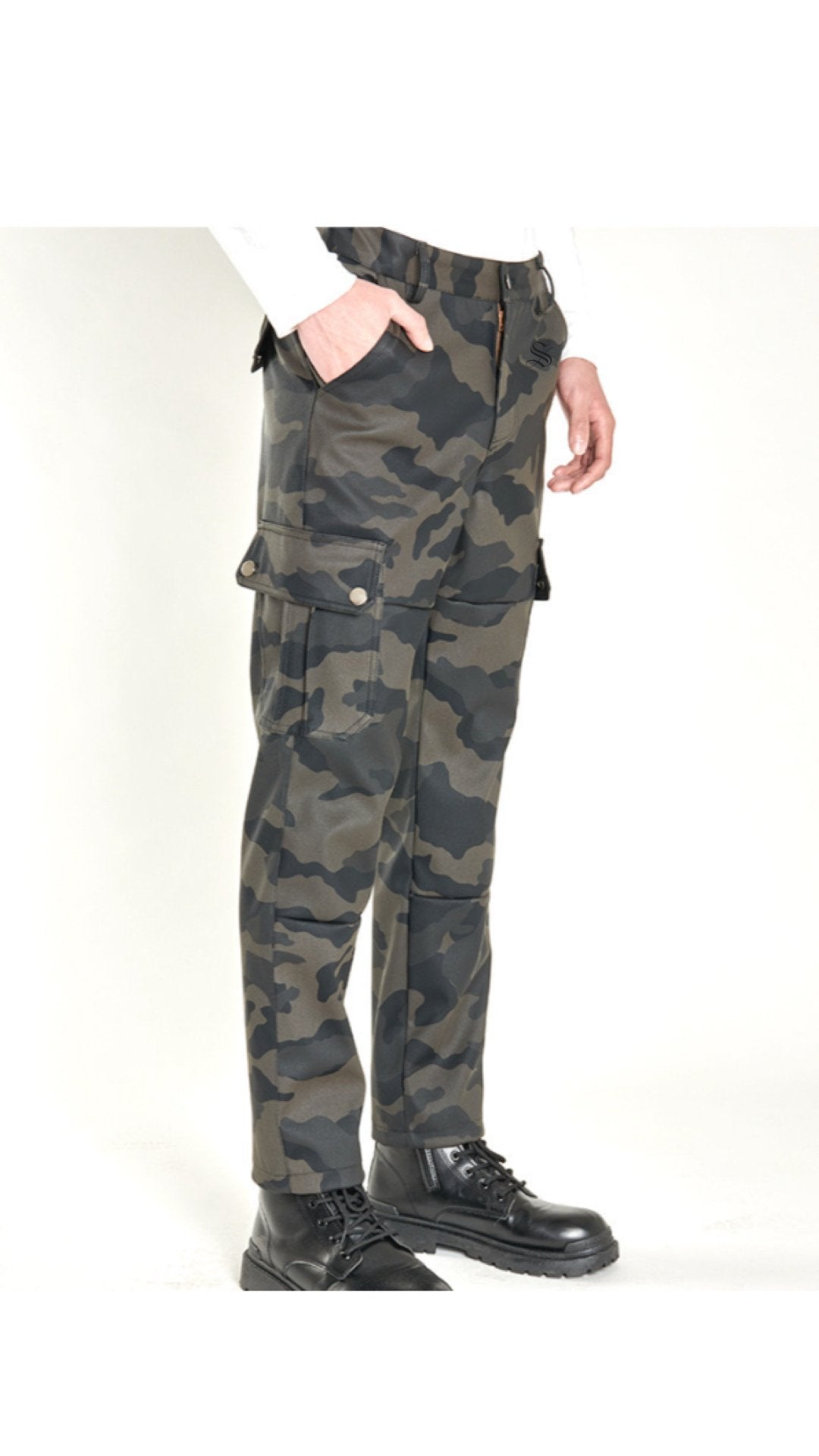 FRTU 2 - Black Pu-Leather Pant’s for Men - Sarman Fashion - Wholesale Clothing Fashion Brand for Men from Canada