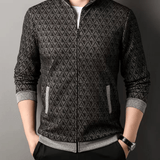 Fujaza - Long Sleeves Track Top for Men - Sarman Fashion - Wholesale Clothing Fashion Brand for Men from Canada