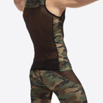 Gym Iron 2 - Men’s Leggings Top & Shorts set - Sarman Fashion - Wholesale Clothing Fashion Brand for Men from Canada