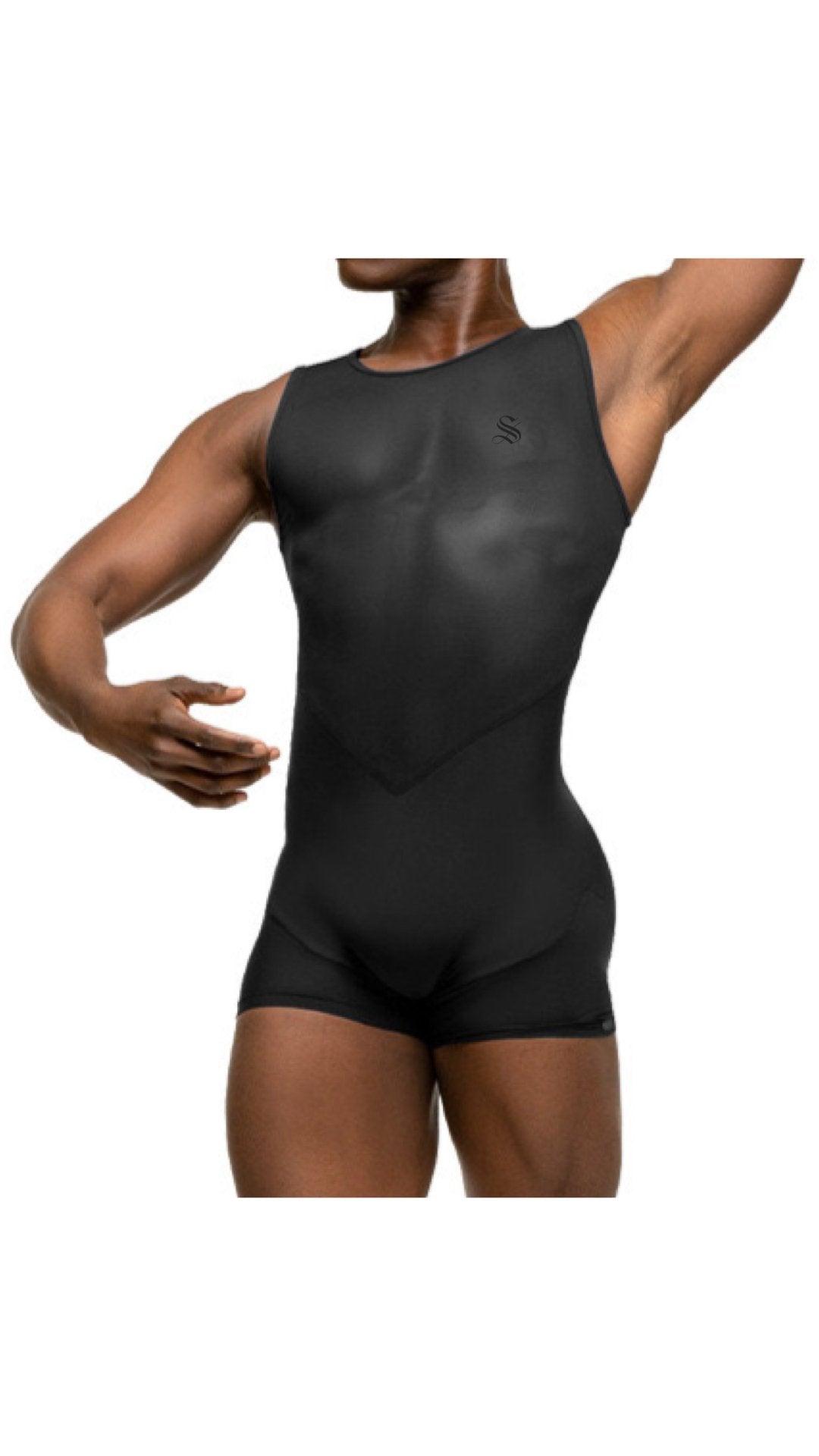 Gym Iron 28 - Men’s Leggings Top & Shorts set - Sarman Fashion - Wholesale Clothing Fashion Brand for Men from Canada