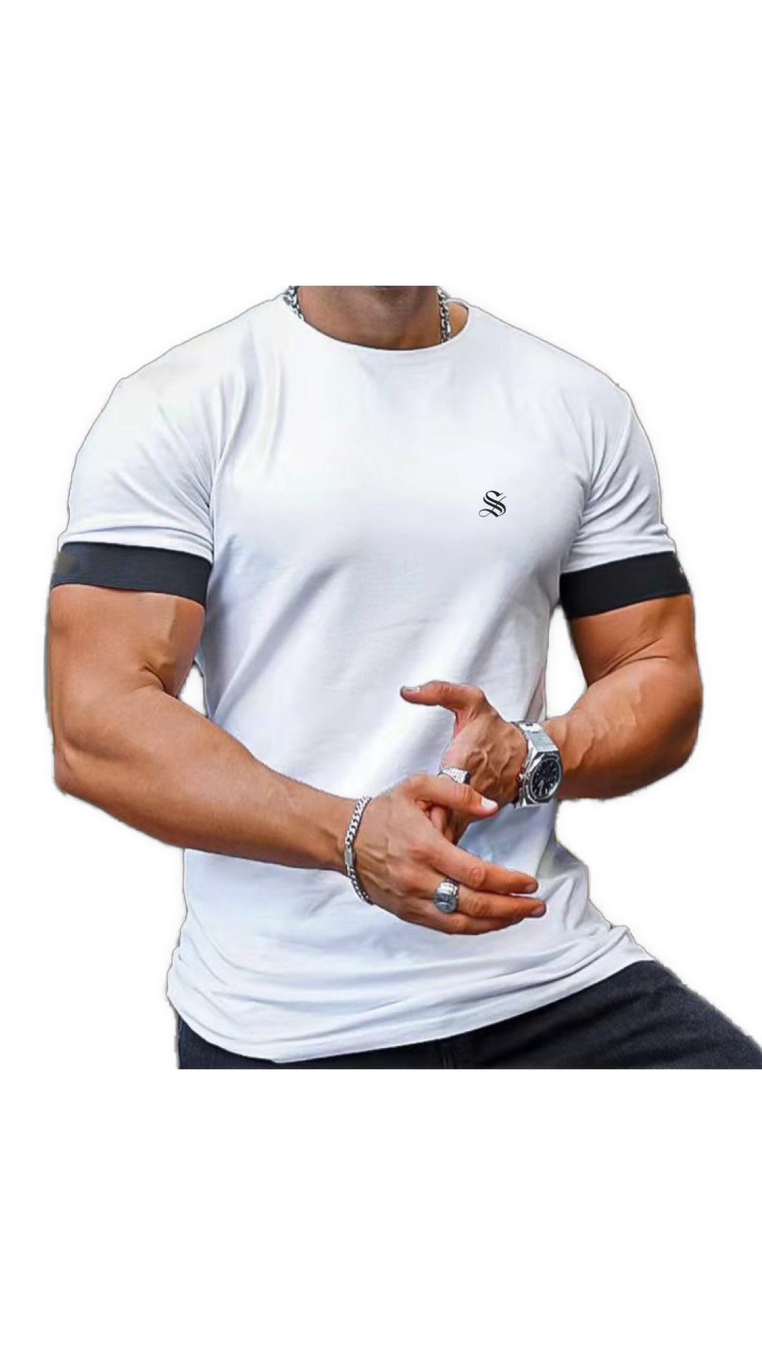 Heroto - T-Shirt for Men - Sarman Fashion - Wholesale Clothing Fashion Brand for Men from Canada