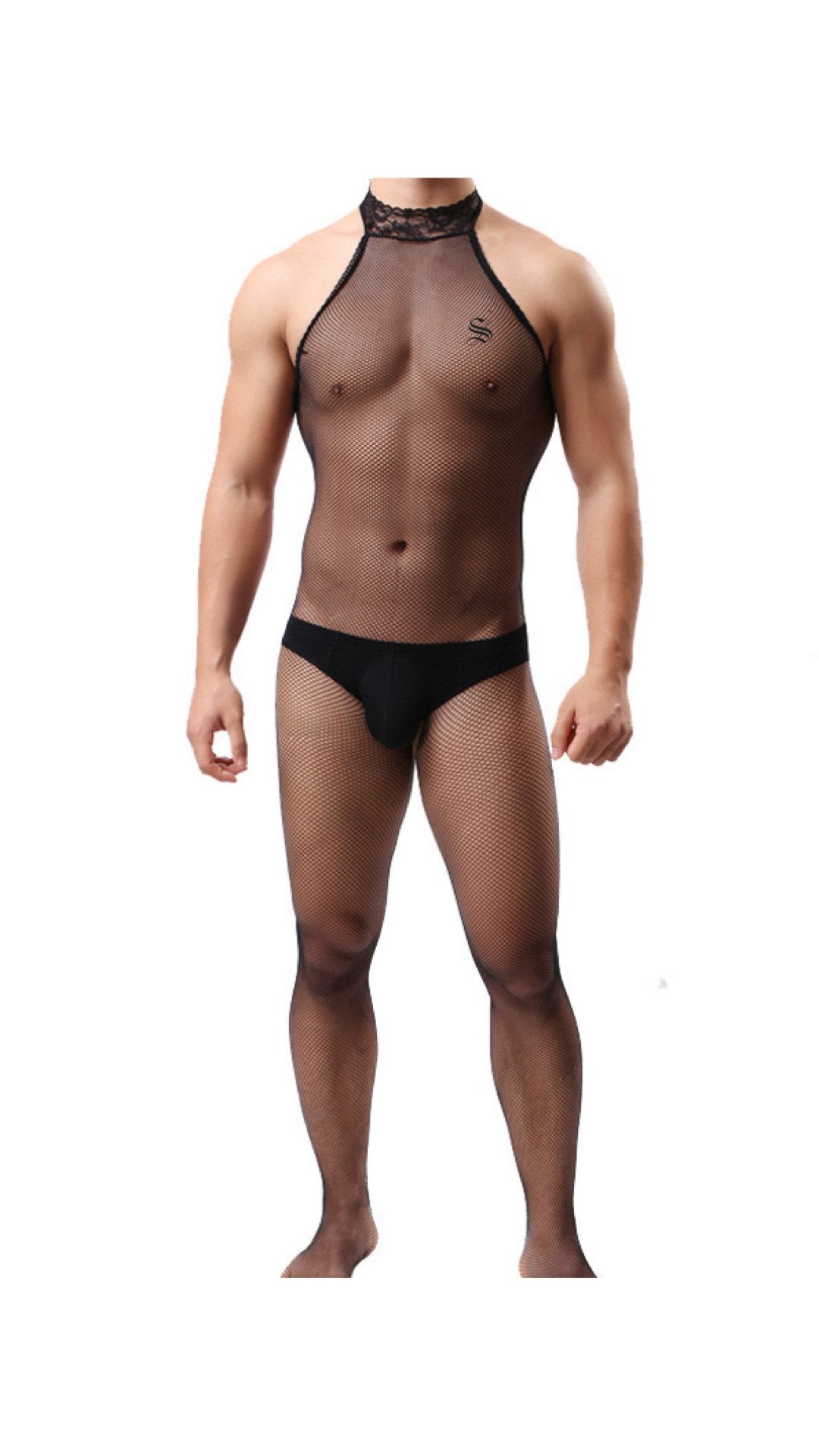 Hipuna U11 - Jumpsuit Stockings Leggings Shorts for Men - Sarman Fashion - Wholesale Clothing Fashion Brand for Men from Canada