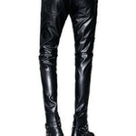 Kanuha - Black Pu - Leather Pant’s for Men - Sarman Fashion - Wholesale Clothing Fashion Brand for Men from Canada