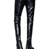 Kanuha - Black Pu - Leather Pant’s for Men - Sarman Fashion - Wholesale Clothing Fashion Brand for Men from Canada