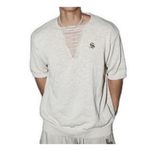 Kaob 2 - V - Neck T-Shirt for Men - Sarman Fashion - Wholesale Clothing Fashion Brand for Men from Canada