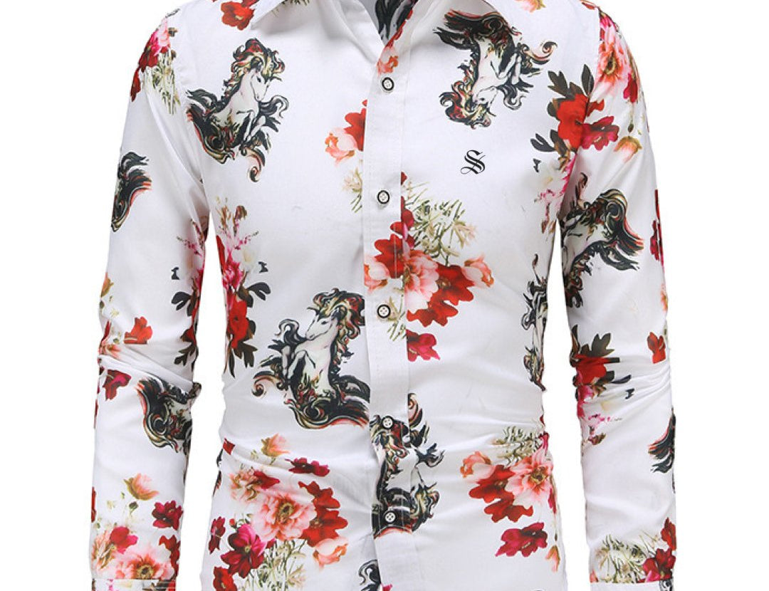 Kari - Long Sleeves Shirt for Men - Sarman Fashion - Wholesale Clothing Fashion Brand for Men from Canada