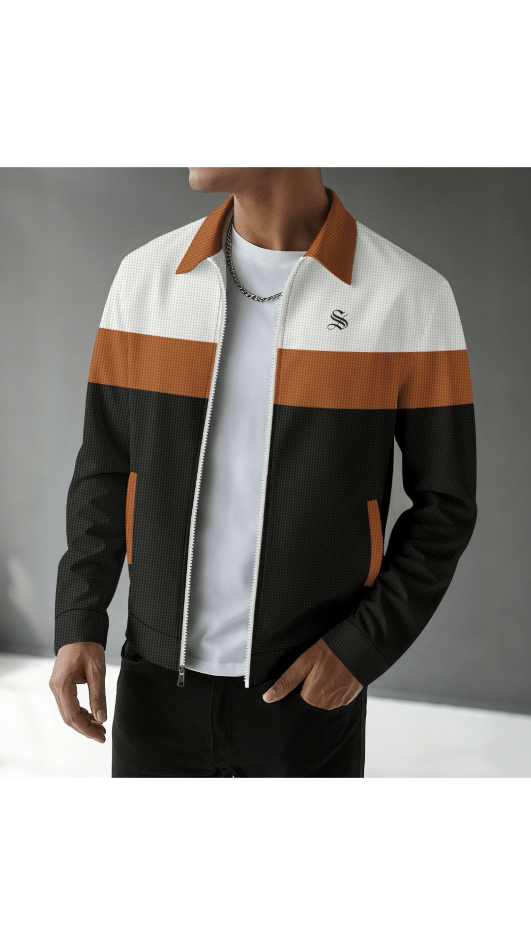 Kerpaz - Long Sleeve Jacket for Men - Sarman Fashion - Wholesale Clothing Fashion Brand for Men from Canada