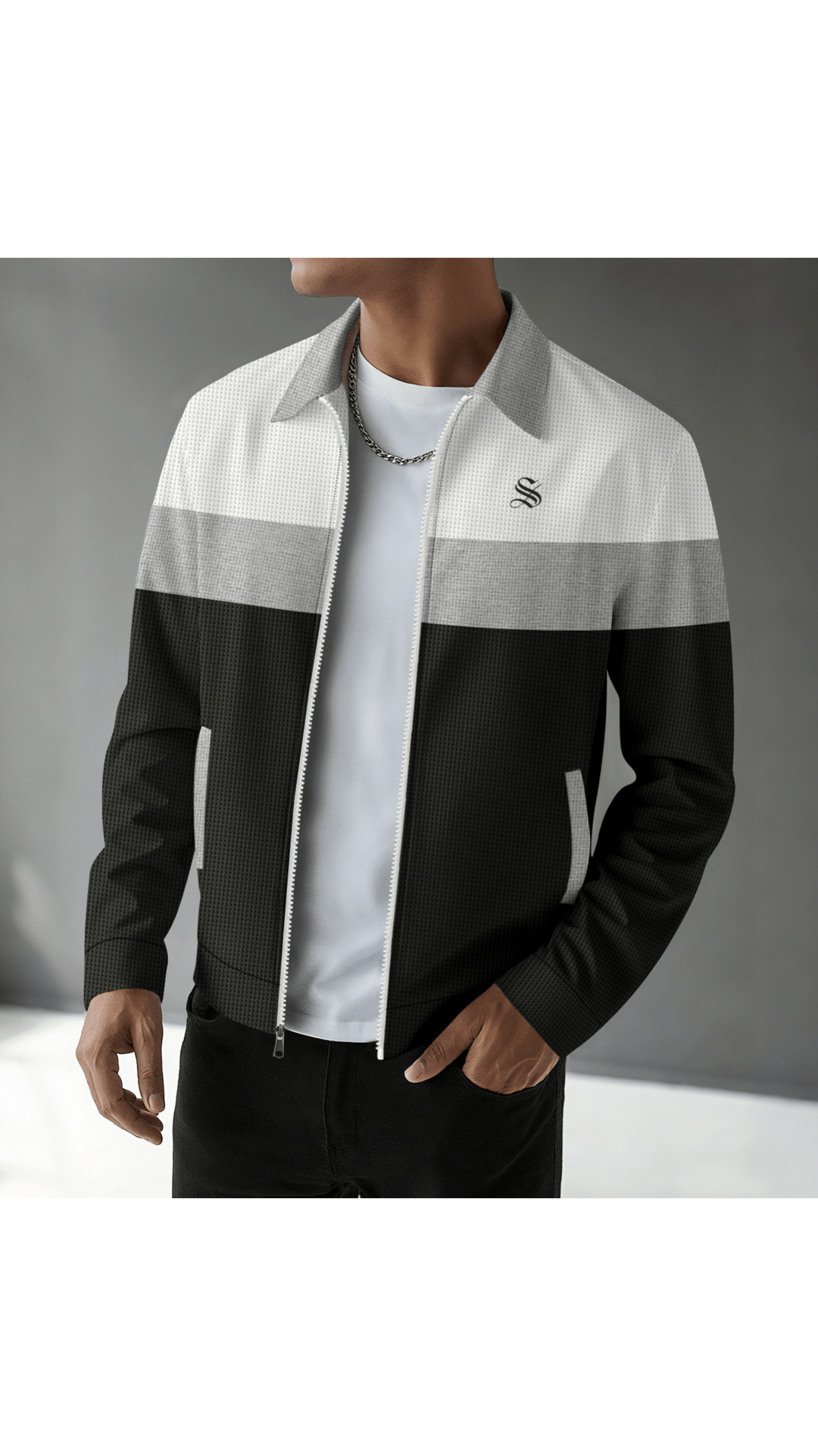 Kerpaz - Long Sleeve Jacket for Men - Sarman Fashion - Wholesale Clothing Fashion Brand for Men from Canada