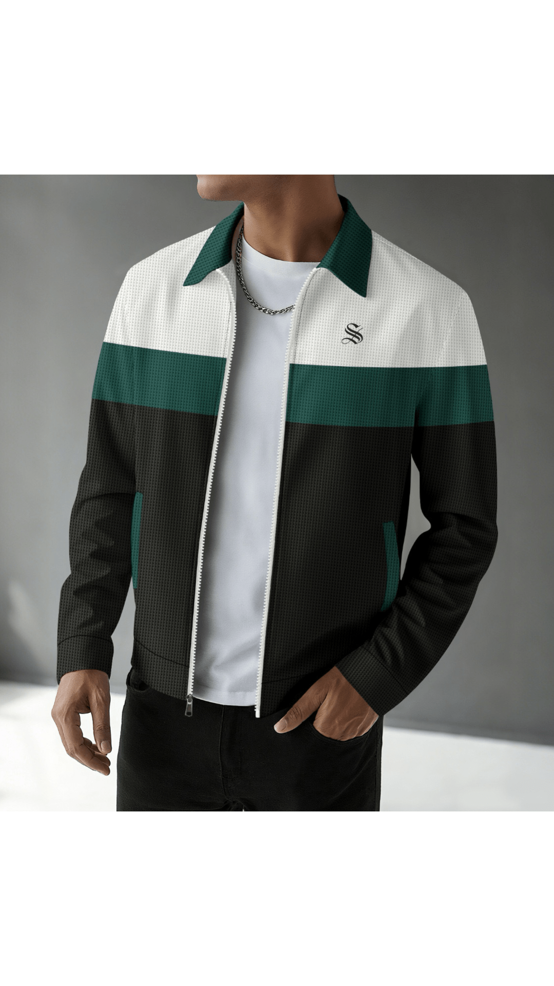 Kerpaz - Long Sleeve Jacket for Men - Sarman Fashion - Wholesale Clothing Fashion Brand for Men from Canada