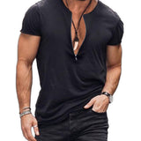Kizimo - V-Neck T-Shirt for Men - Sarman Fashion - Wholesale Clothing Fashion Brand for Men from Canada