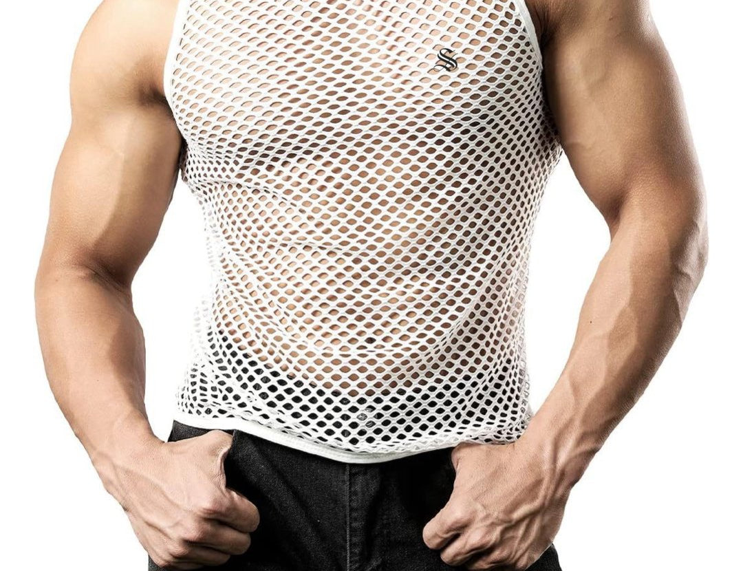 KJHH - Tank Top for Men - Sarman Fashion - Wholesale Clothing Fashion Brand for Men from Canada