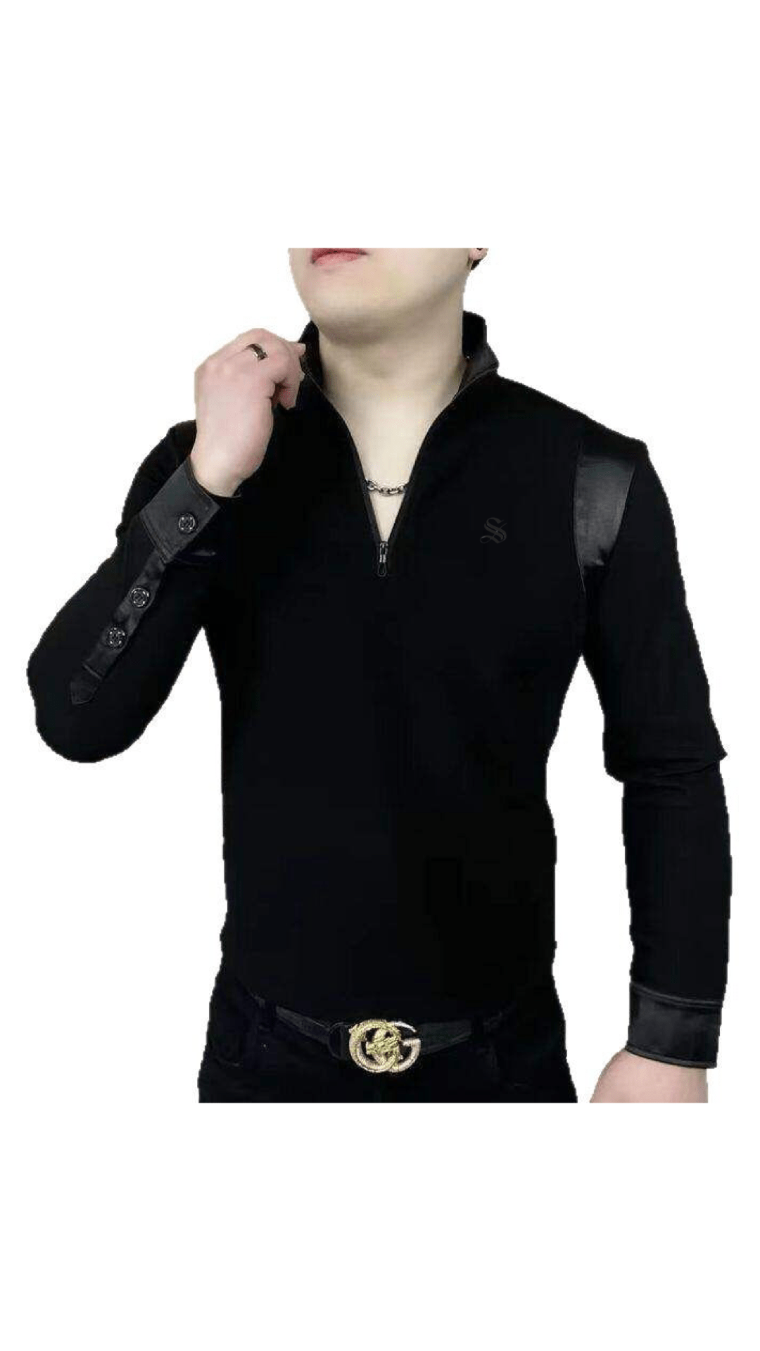 Lada - Long Sleeves Track Top for Men - Sarman Fashion - Wholesale Clothing Fashion Brand for Men from Canada