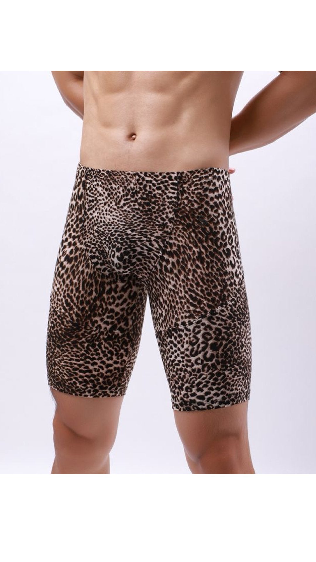 Leo J - Leggings Shorts for Men - Sarman Fashion - Wholesale Clothing Fashion Brand for Men from Canada