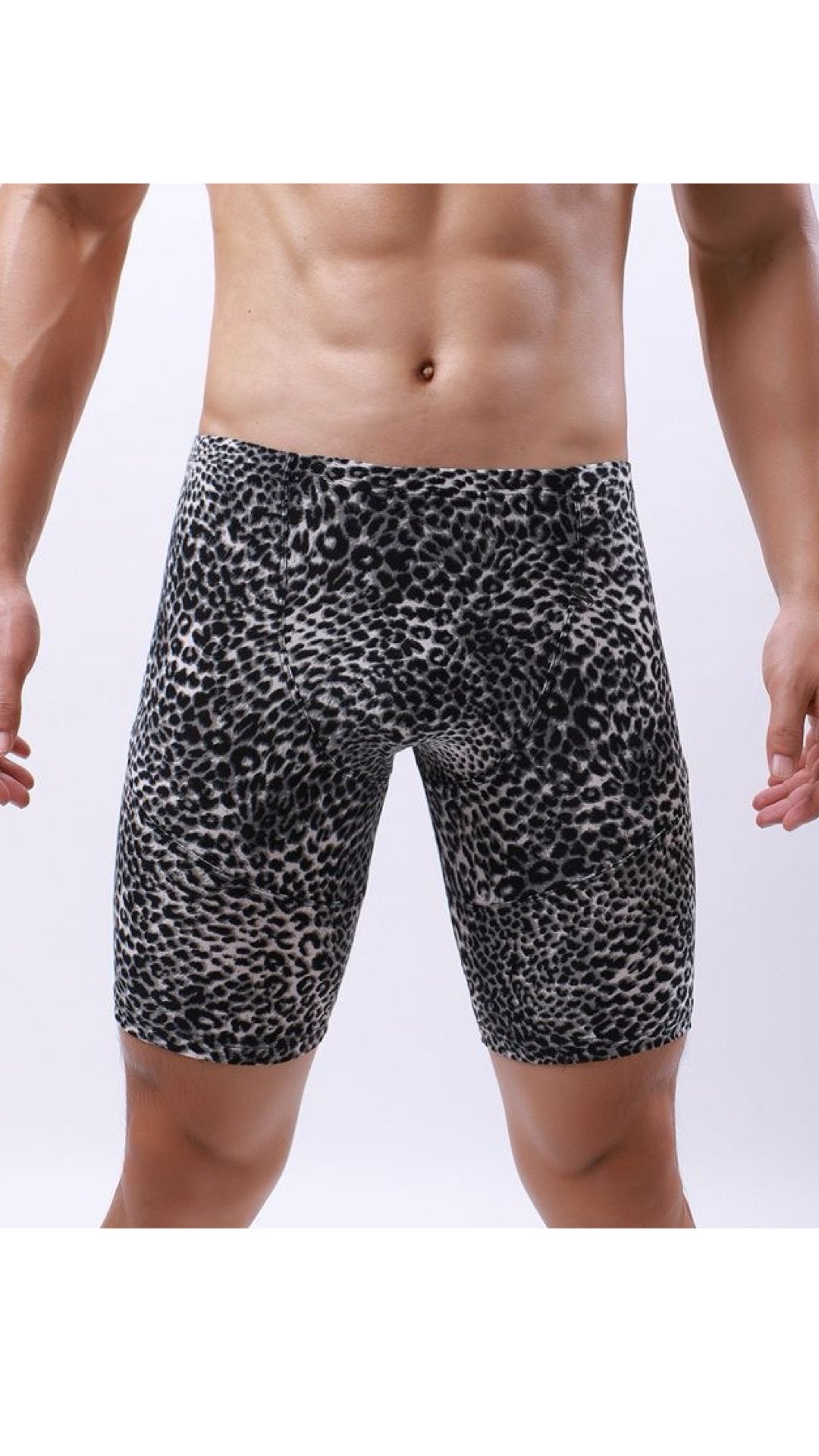 Leo J - Leggings Shorts for Men - Sarman Fashion - Wholesale Clothing Fashion Brand for Men from Canada