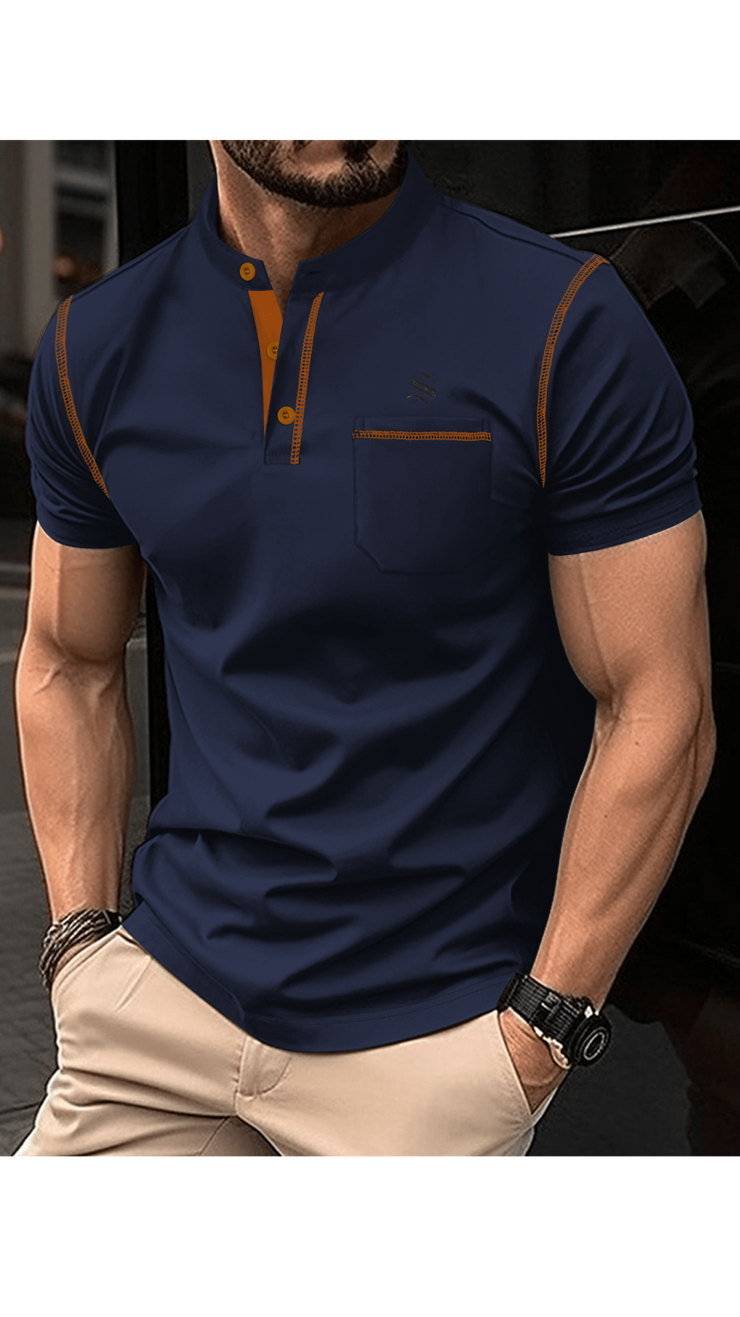 LookNice 2 - T-Shirt for Men - Sarman Fashion - Wholesale Clothing Fashion Brand for Men from Canada