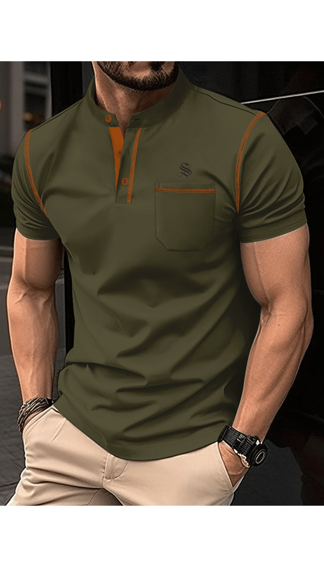 LookNice 2 - T-Shirt for Men - Sarman Fashion - Wholesale Clothing Fashion Brand for Men from Canada