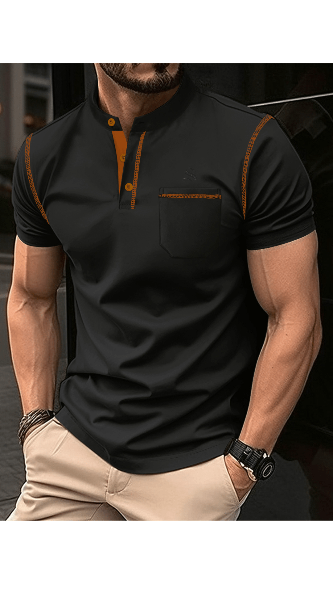 LookNice 2 - T-Shirt for Men - Sarman Fashion - Wholesale Clothing Fashion Brand for Men from Canada