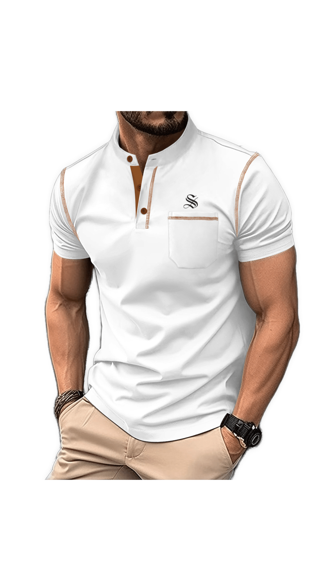 LookNice 3 - T-Shirt for Men - Sarman Fashion - Wholesale Clothing Fashion Brand for Men from Canada
