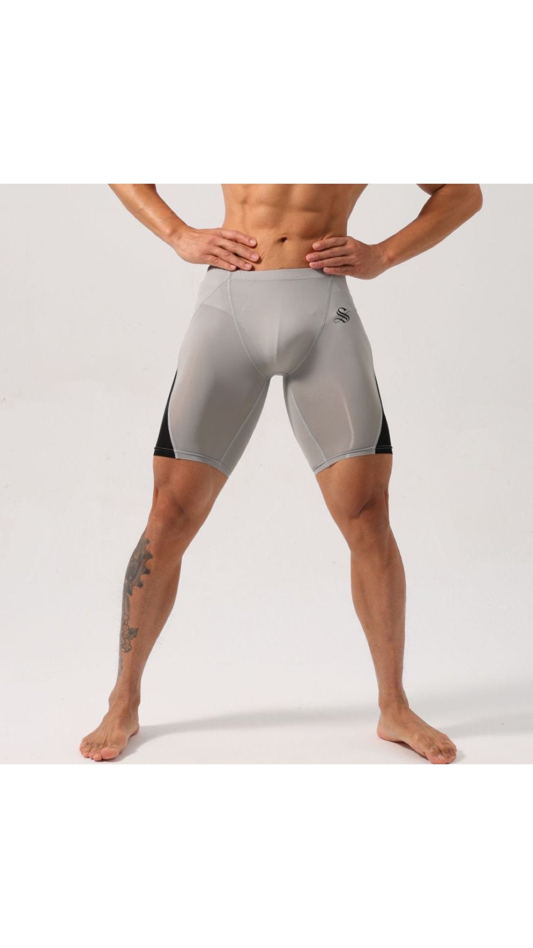 NUA - Leggings Shorts for Men - Sarman Fashion - Wholesale Clothing Fashion Brand for Men from Canada