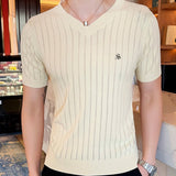 Pennsu 2 - V-Neck T-Shirt for Men - Sarman Fashion - Wholesale Clothing Fashion Brand for Men from Canada