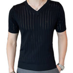 Pennsu 2 - V-Neck T-Shirt for Men - Sarman Fashion - Wholesale Clothing Fashion Brand for Men from Canada