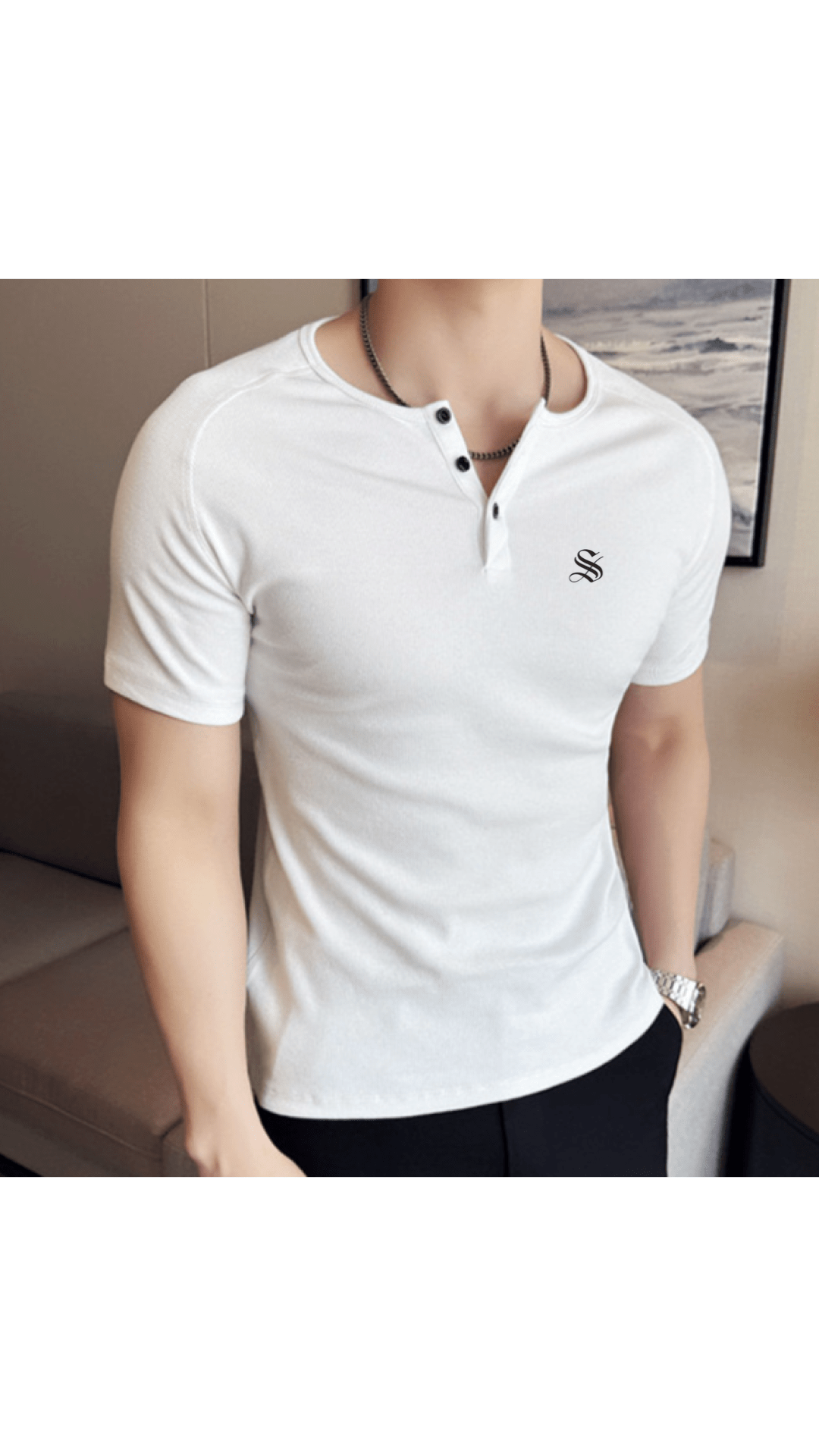 StaffSO - T-Shirt for Men - Sarman Fashion - Wholesale Clothing Fashion Brand for Men from Canada