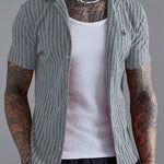 Texas - Short Sleeves Shirt for Men - Sarman Fashion - Wholesale Clothing Fashion Brand for Men from Canada