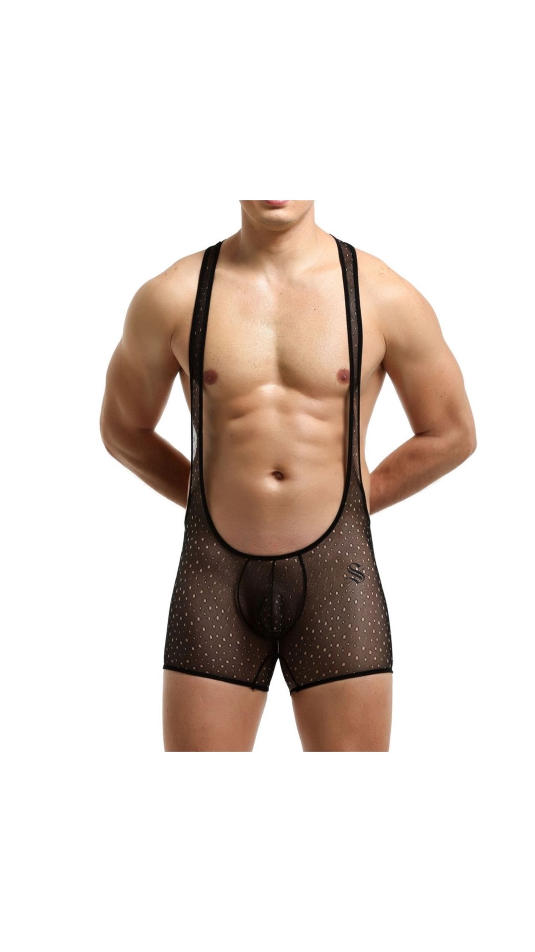 Tok 15 - Jumpsuit Leggings for Men - Sarman Fashion - Wholesale Clothing Fashion Brand for Men from Canada