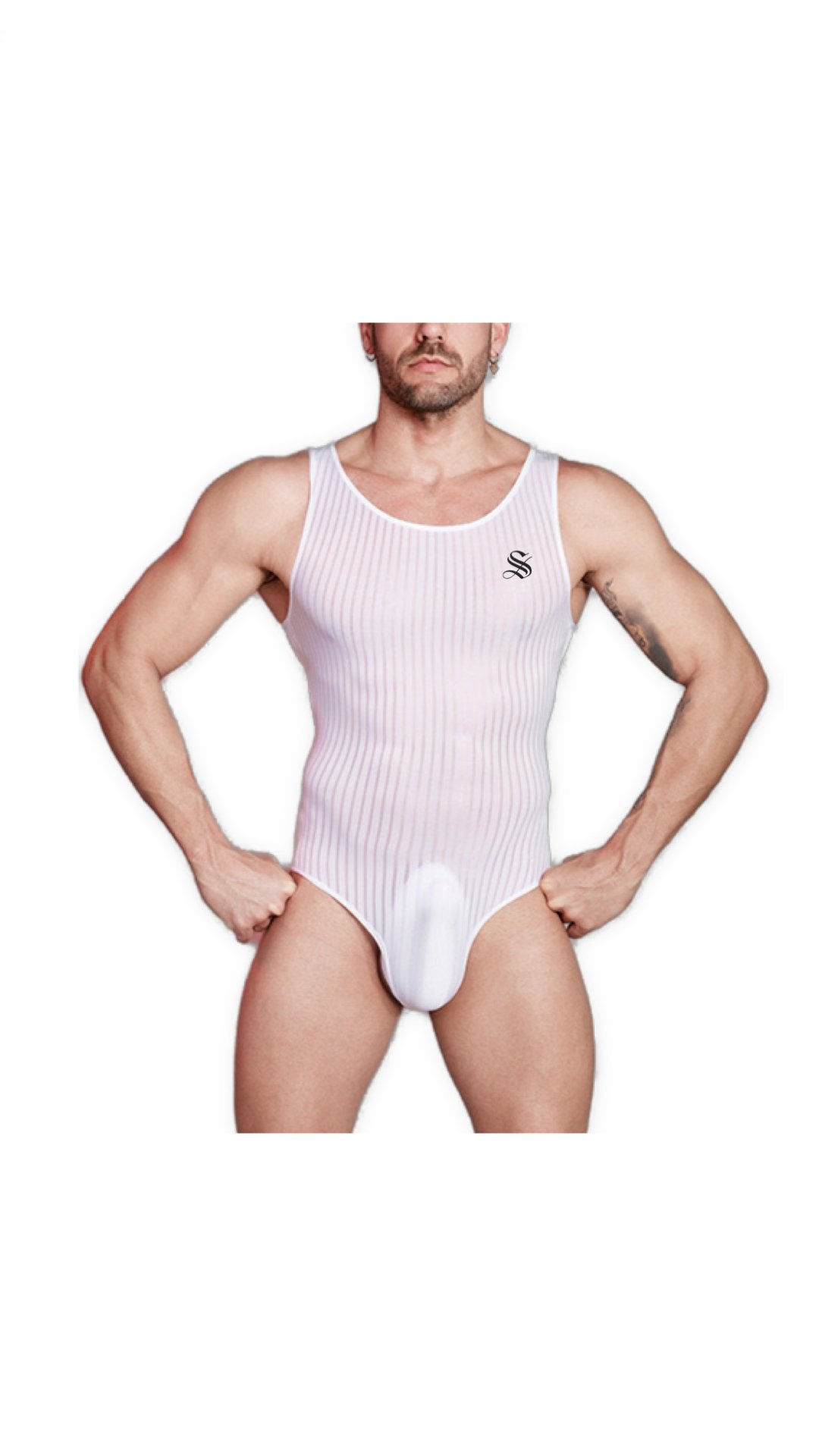 Tokuja 22 - Jumpsuit Leggings for Men - Sarman Fashion - Wholesale Clothing Fashion Brand for Men from Canada