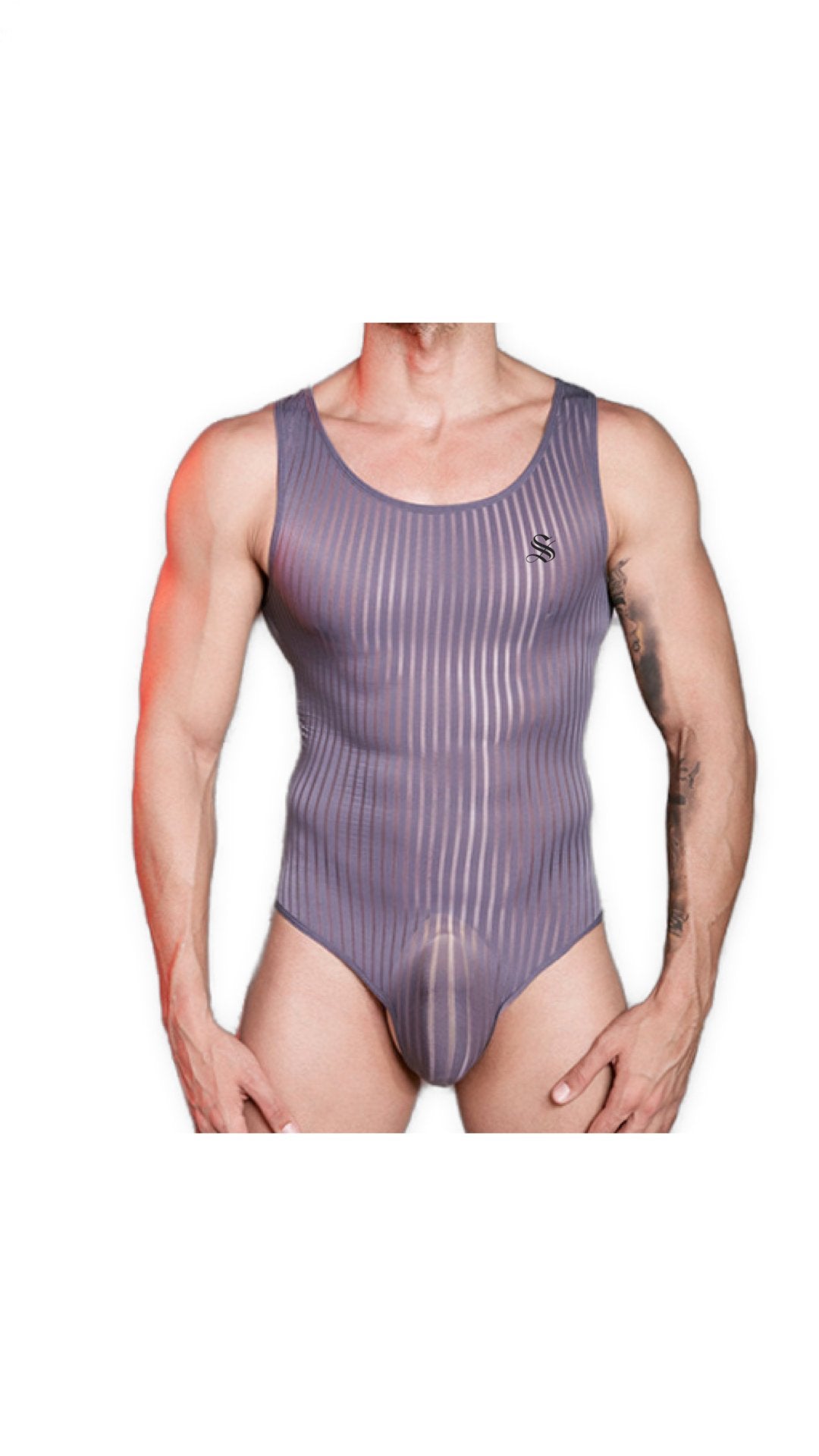 Tokuja 22 - Jumpsuit Leggings for Men - Sarman Fashion - Wholesale Clothing Fashion Brand for Men from Canada