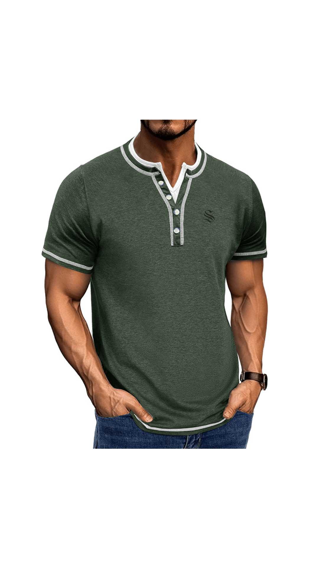 TOV 2 - T-Shirt for Men - Sarman Fashion - Wholesale Clothing Fashion Brand for Men from Canada