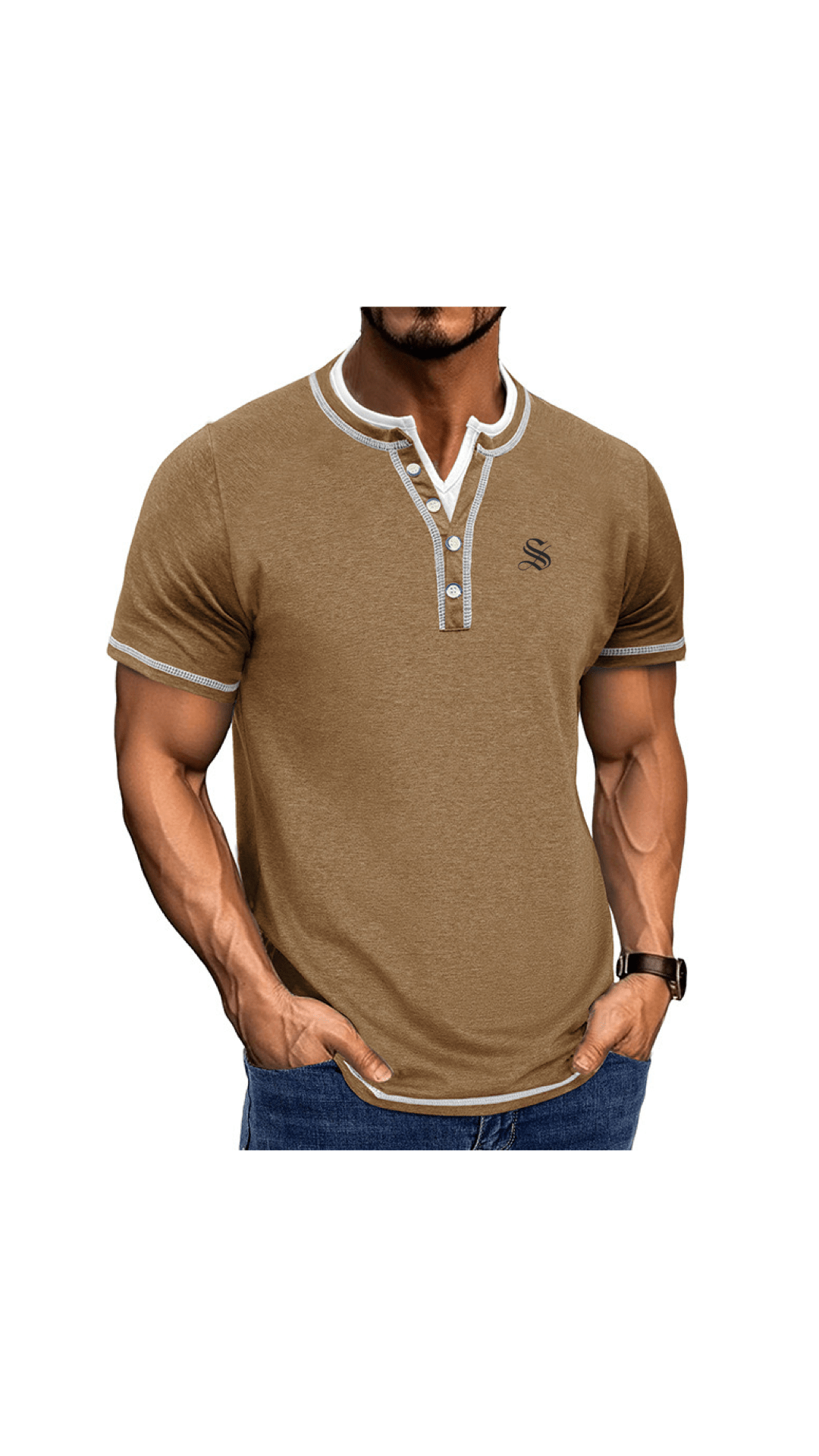 TOV 2 - T-Shirt for Men - Sarman Fashion - Wholesale Clothing Fashion Brand for Men from Canada